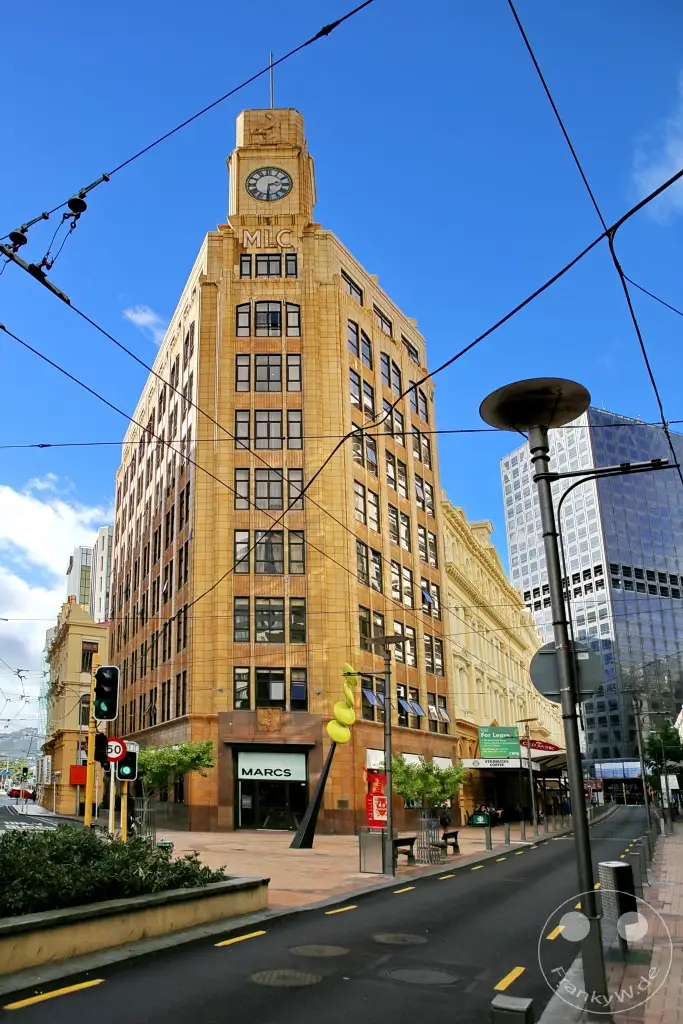 New Zealand North Island - Wellington - Hotel Quest - art deco building