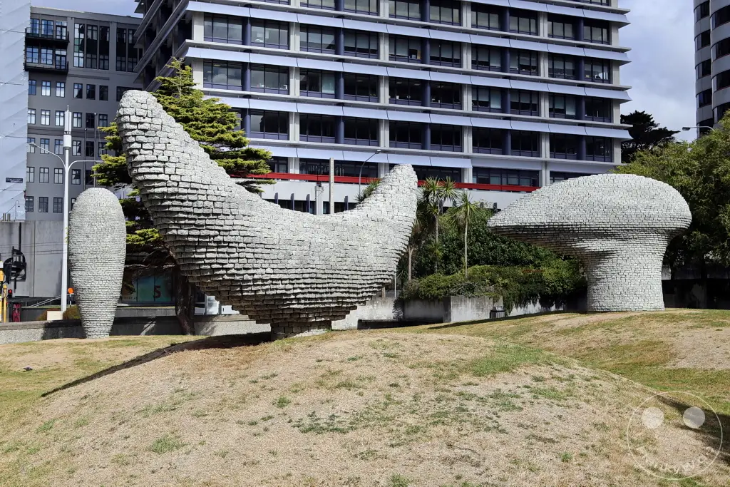 New Zealand North Island - Wellington - Art at Beehive