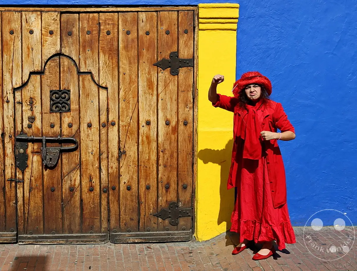 Kolumbien - Bogota - Karneval - Kostüm - Die verrückte Marta