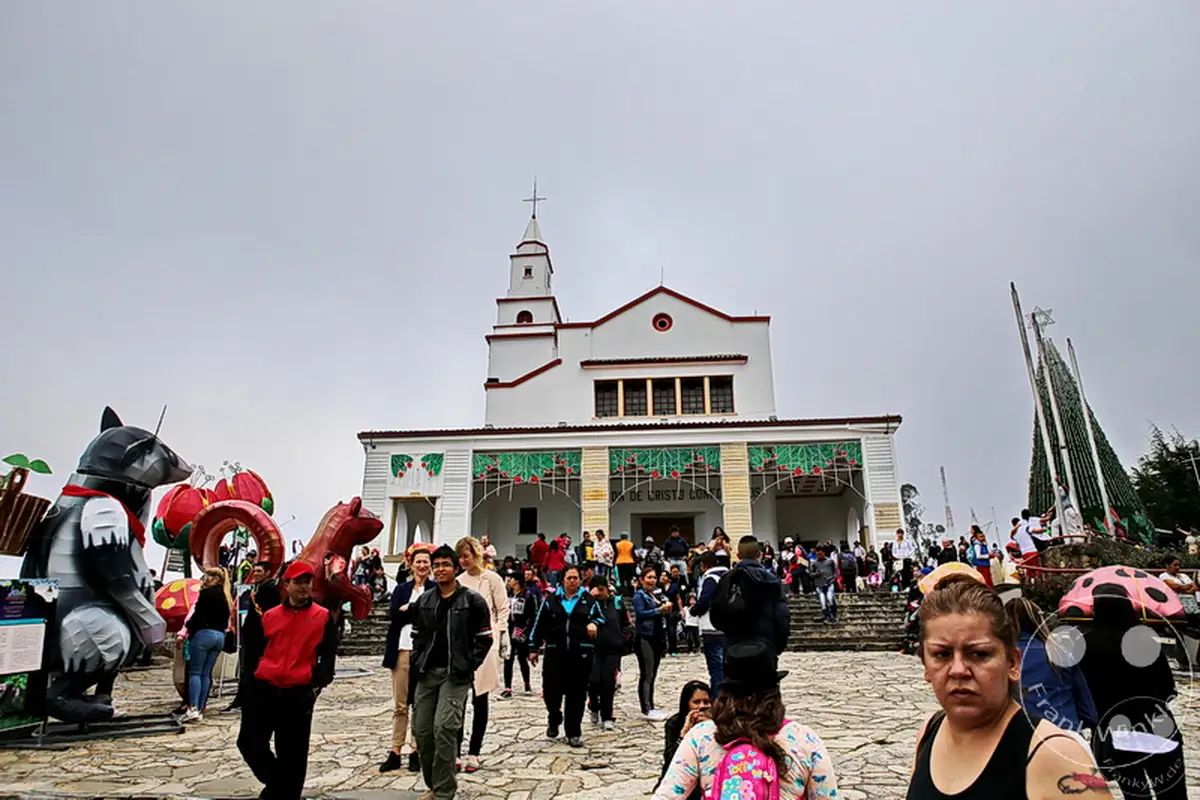 Kolumbien - Bogota - Monserrate - Sanctuary of Monserrate - Basilica del Senor de Monserrate