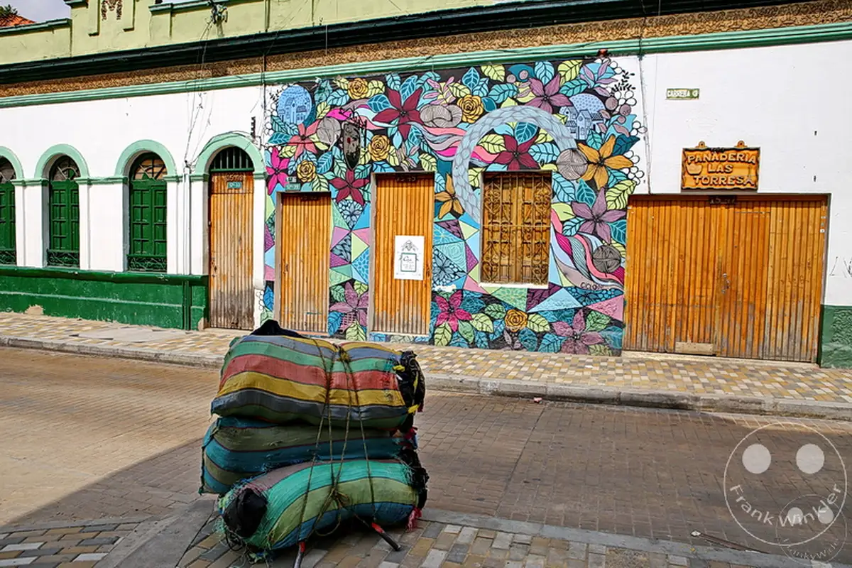Kolumbien - Bogota - Streetart and Graffiti - Carrera 3