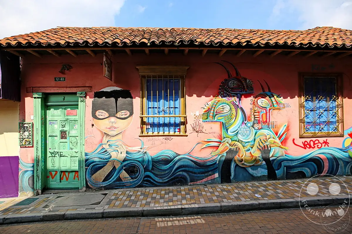 Kolumbien - Bogota - Streetart and Graffiti - Carrera 3