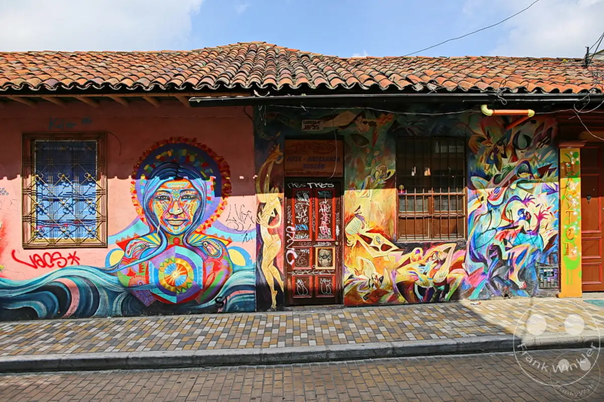 Kolumbien - Bogota - Streetart and Graffiti - Carrera 3