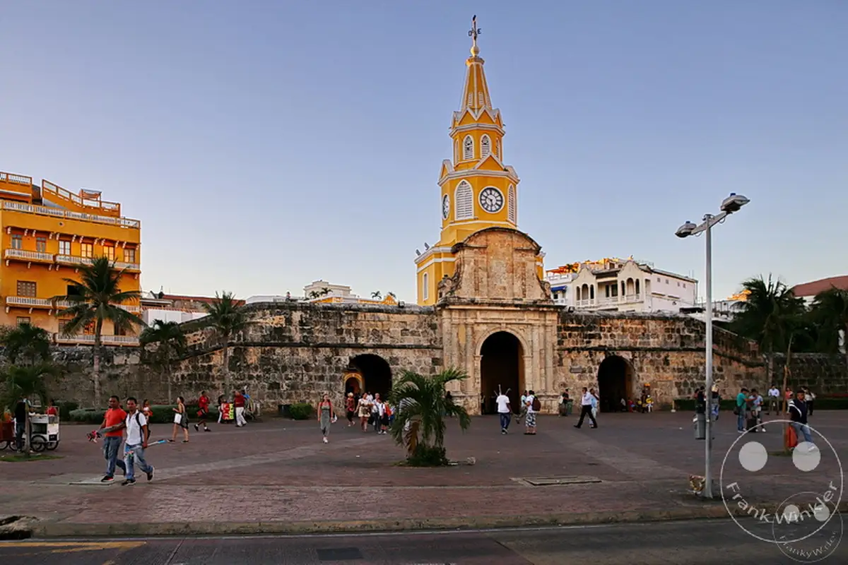 Kolumbien - Cartagena - Baluarte San Juan Evangelista