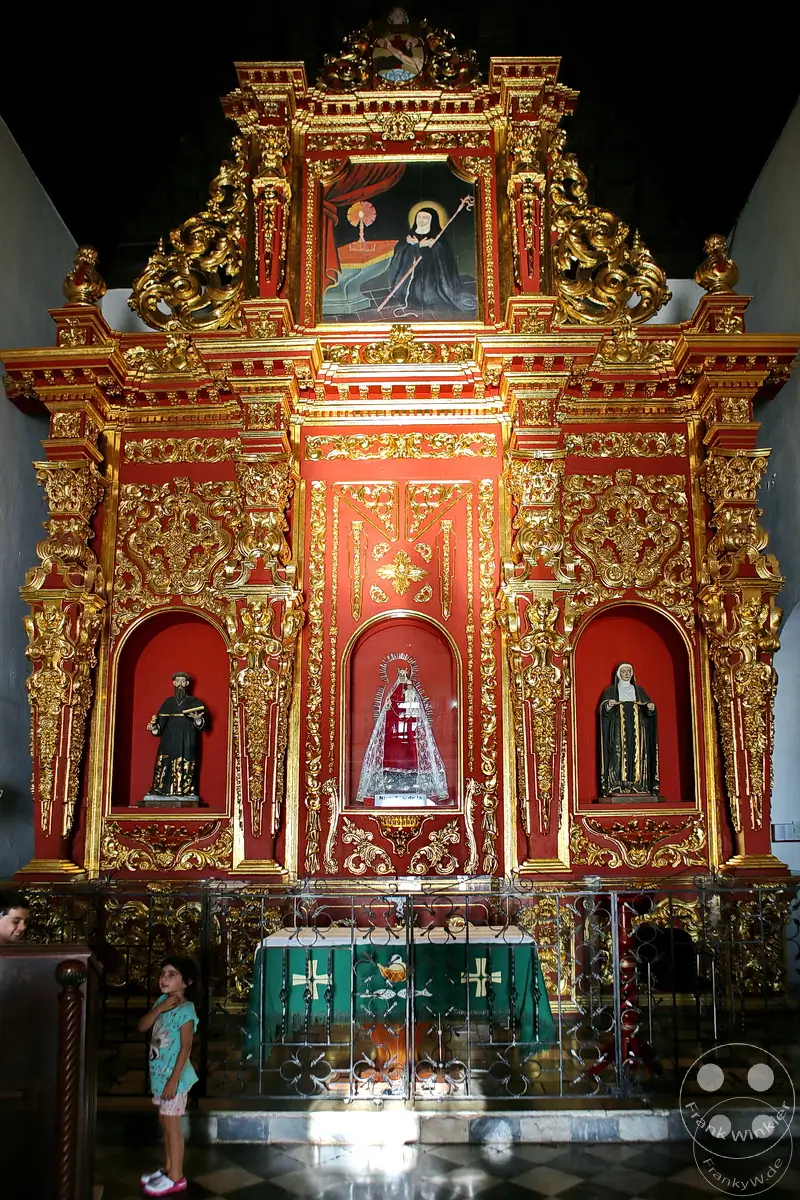 Kolumbien - Cartagena - La Popa Monastery - Kloster - Altar