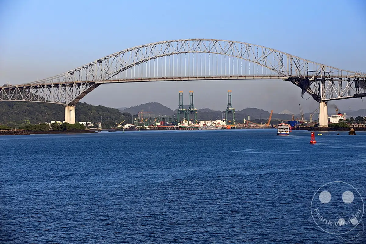Panama City - Panama Kanal - Puente de las Americas - Thatcher Ferry Bridge
