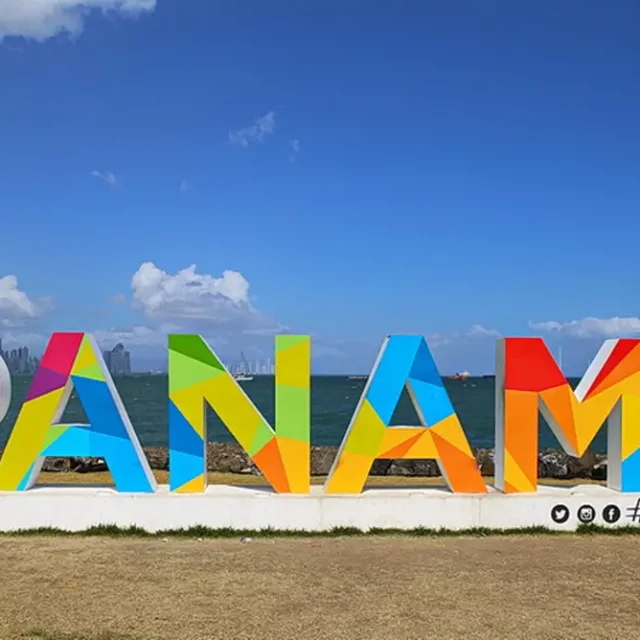 Panama City - Panamaschild