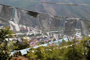 Bhutan - Thimphu - Prayer Flags